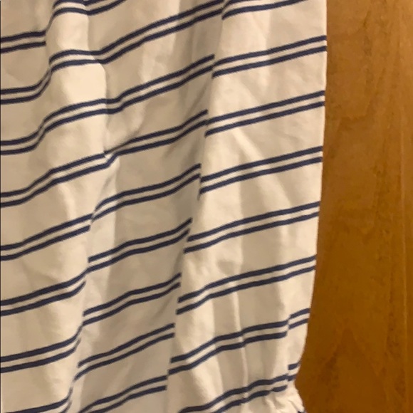 NWT Forever 21 Blue/White Stripped Romper - Picture 3 of 4